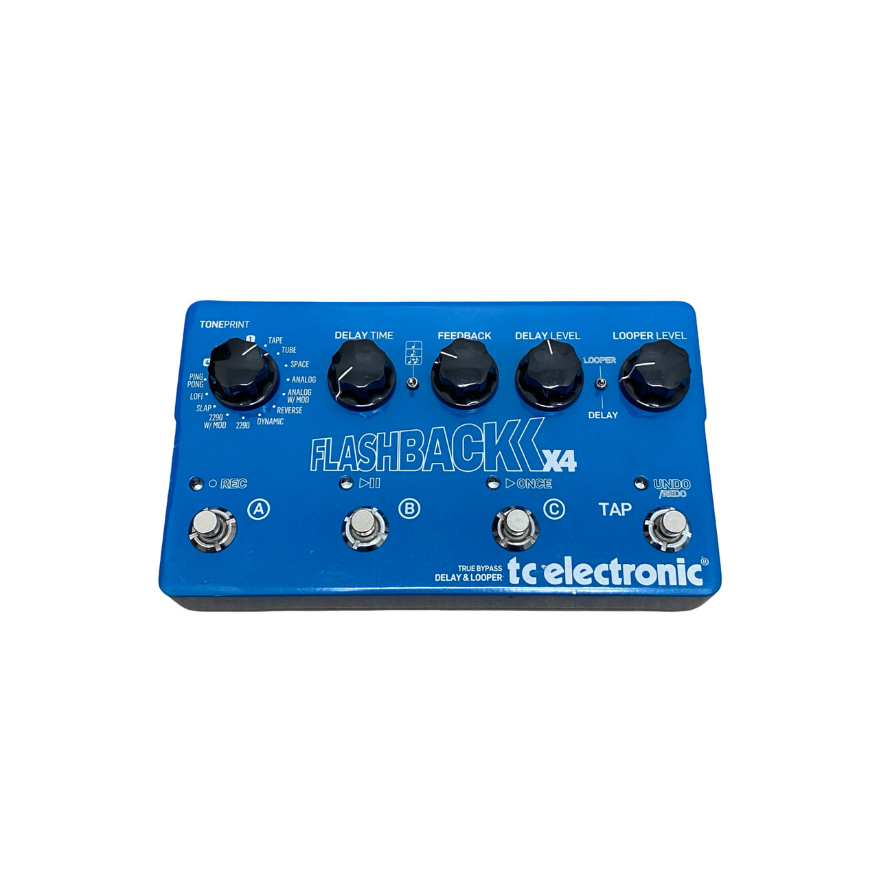 Used TC Electronic FLASHBACKX4 Guitar Effects Pedal