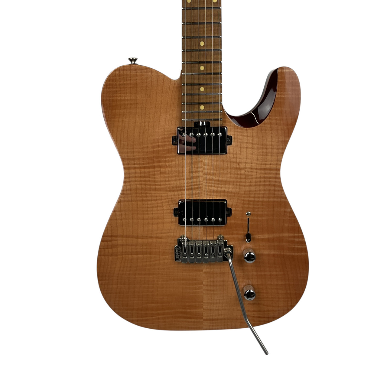 Used Harley Benton FUSION-T HH T Type Electric Guitar Natural 6-String