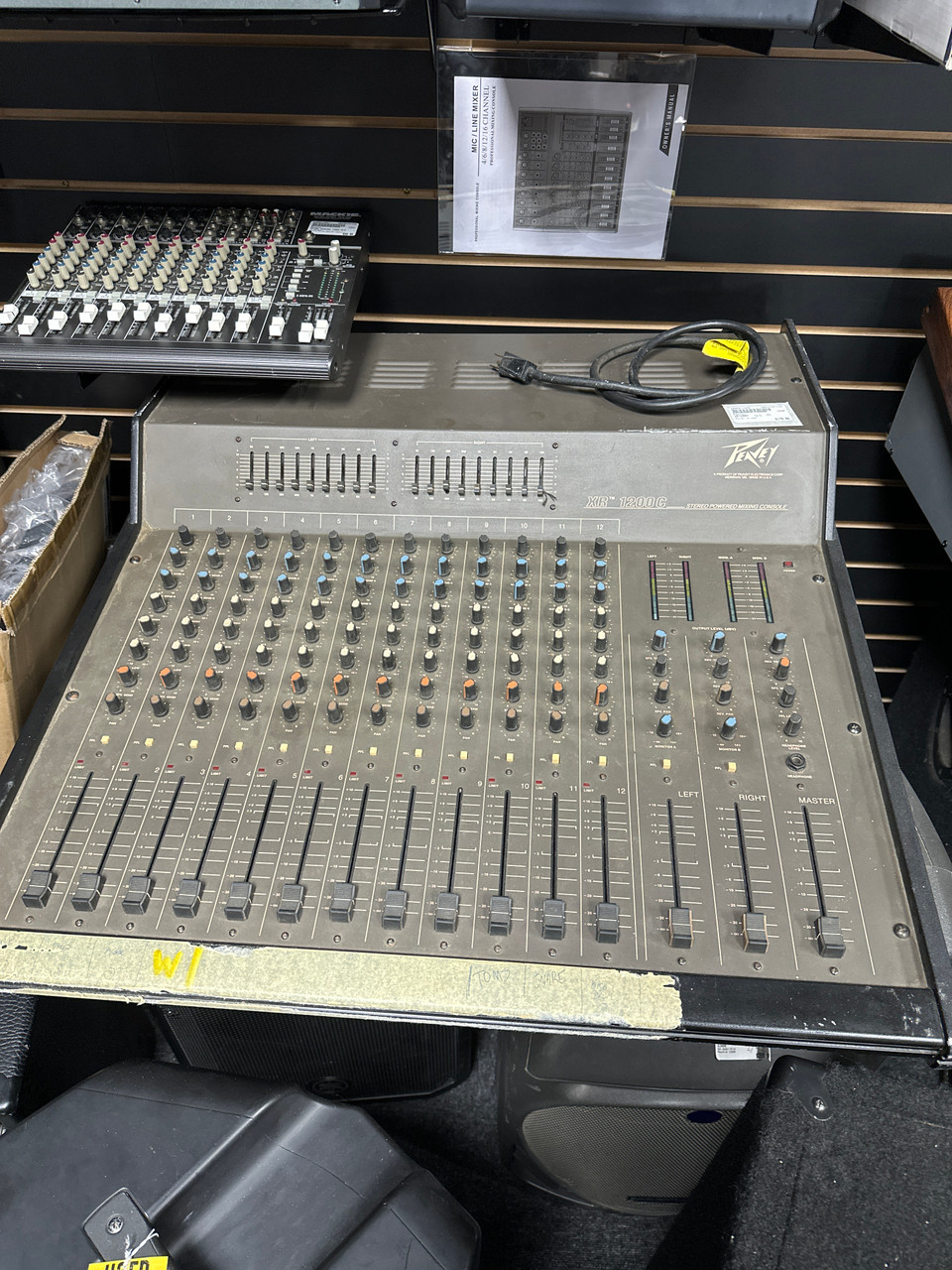 Used Peavey XR1200C Powered Mixer