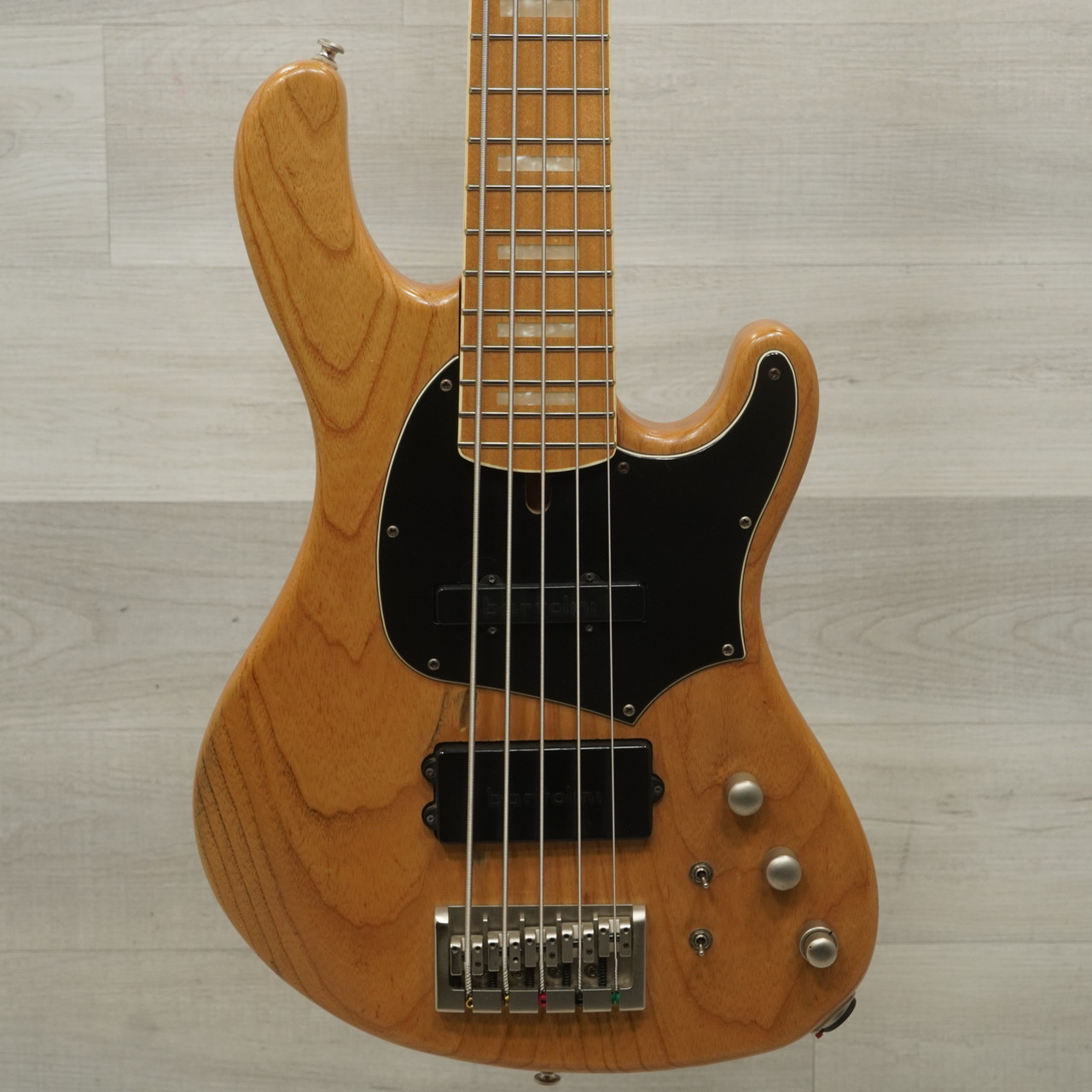 【希少】Cort GB75 5弦エレキベース　5st アクティブ Used Cort GB75 Bass Guitar Natural 5-String
