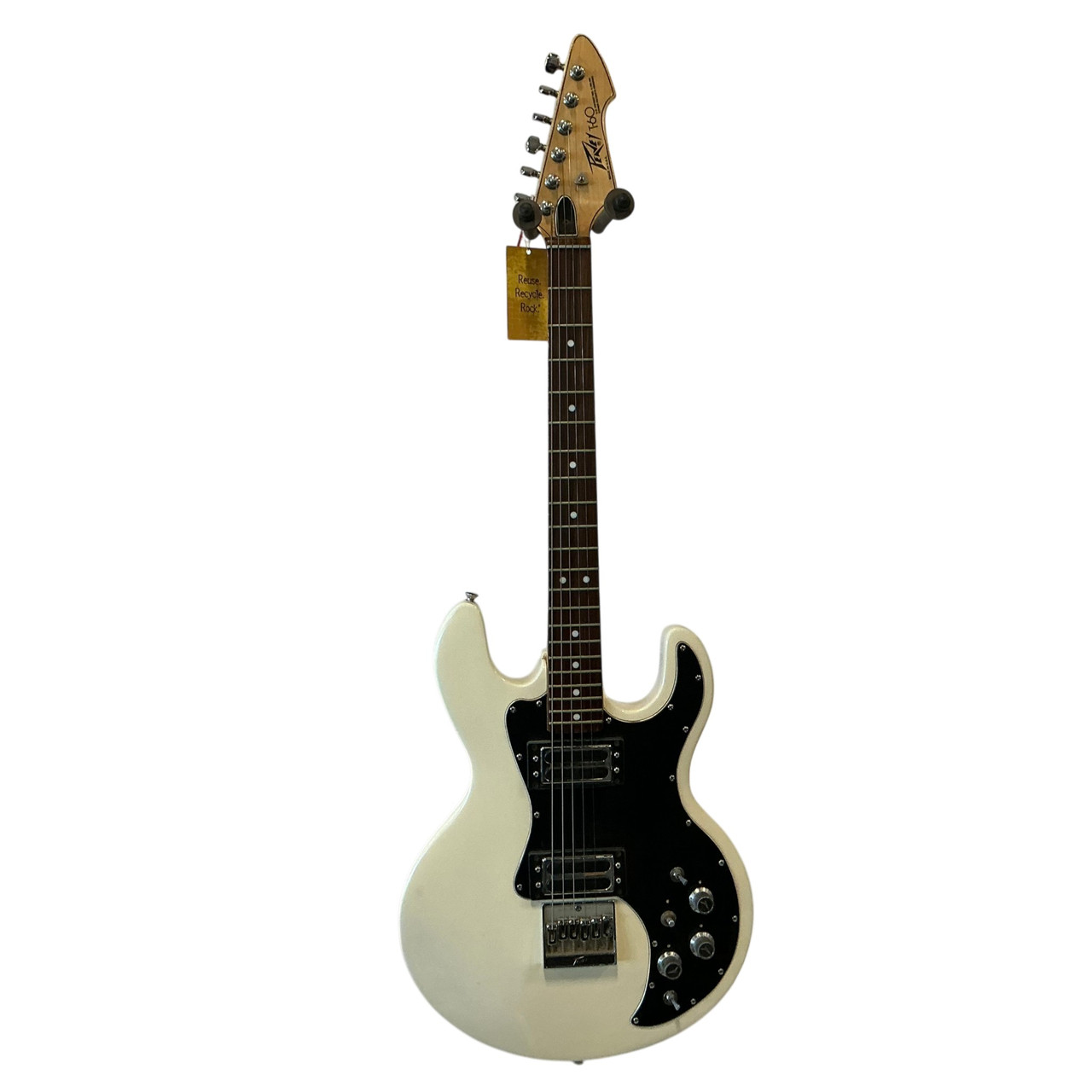 Used Peavey T-60 W/OHSC Electric Guitar White 6-String
