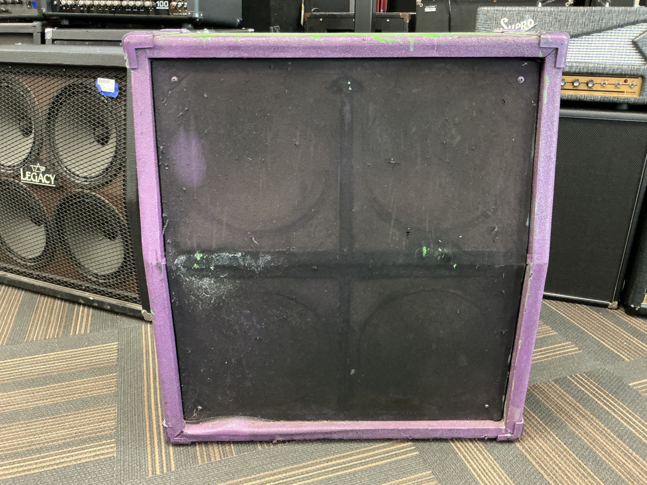 Used Crate GC-412S PAINTED CABINET 4 x 12 Guitar Speaker Cabinet 4