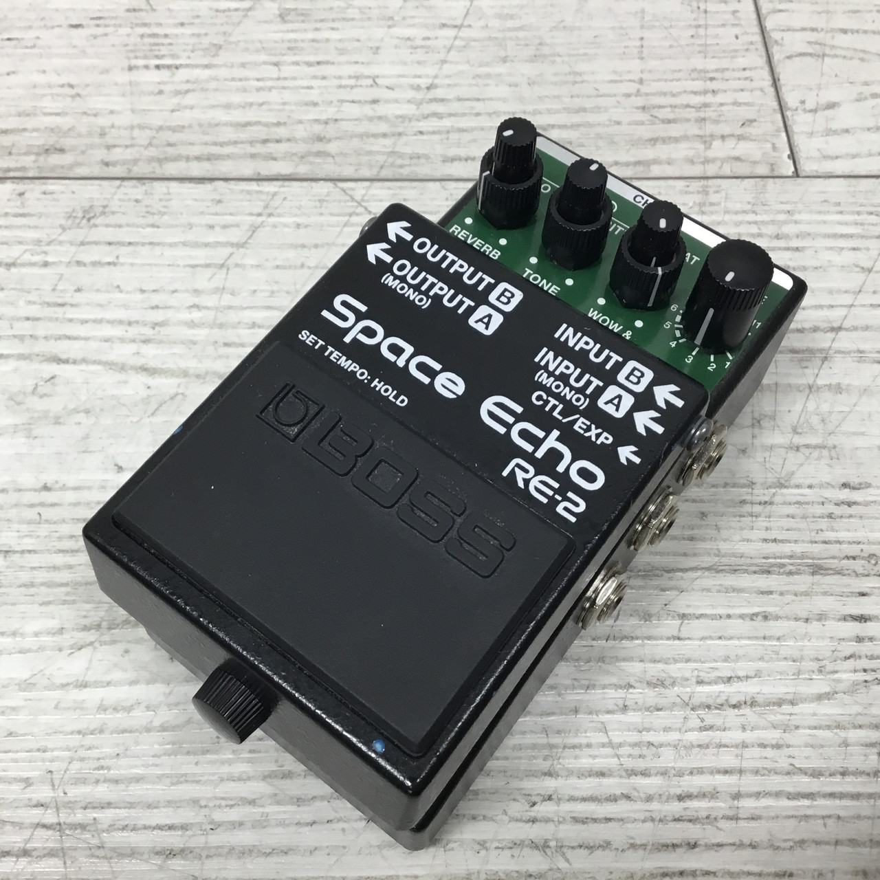 Used Boss RE-2 SPACE ECHO PEDAL Delay Pedal