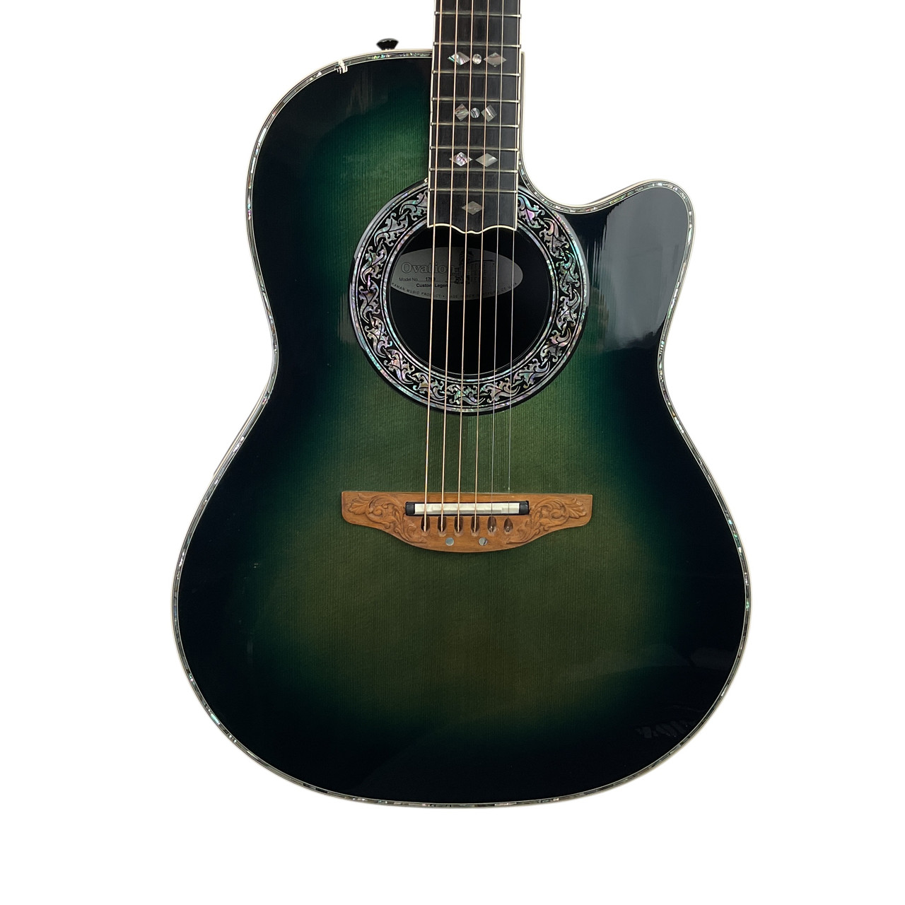 大人気❗️Ovation(オベーション)1769Custom Emerald - Guitar Acoustic-Electric Legend Custom 1769 Ovation Legend ギター