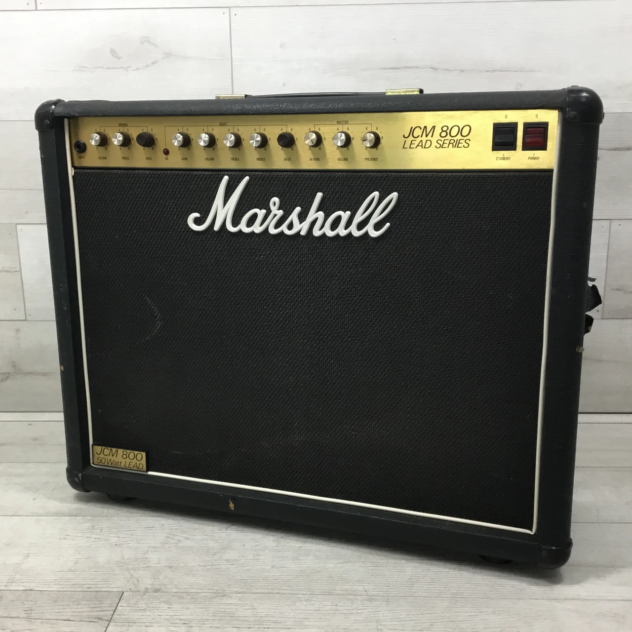 Used Marshall JCM800 LEAD SERIES 4212 2X12 50W 1987 Vintage Tube 
