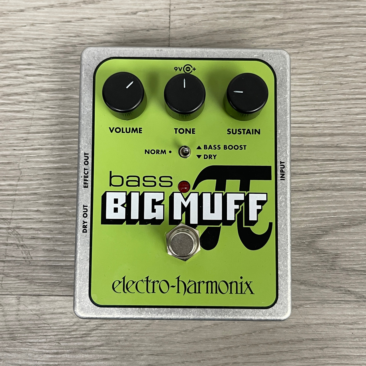 Used Electro Harmonix (E/H) BASS BIG MUFF PI Fuzz Pedal