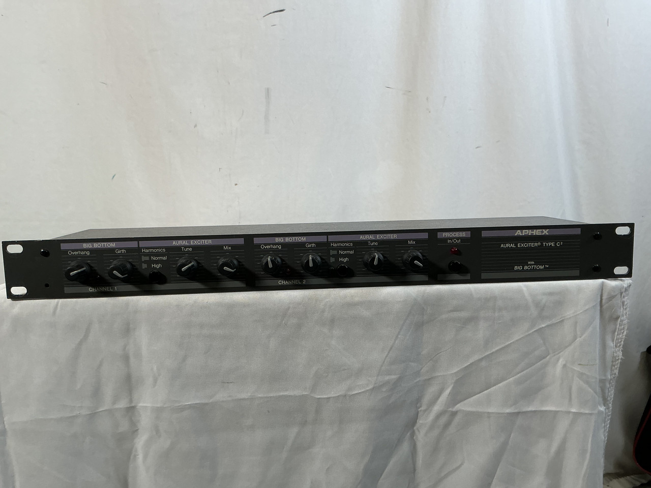 Used Aphex AURAL EXCITER TYPE C +BIG BOTTOM Compressor