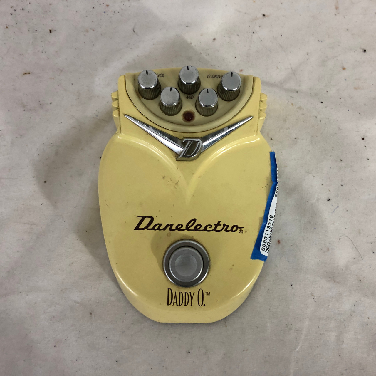 Danelectro◇エフェクター/Daddy O/オーバードライブペダル/裏蓋無し
