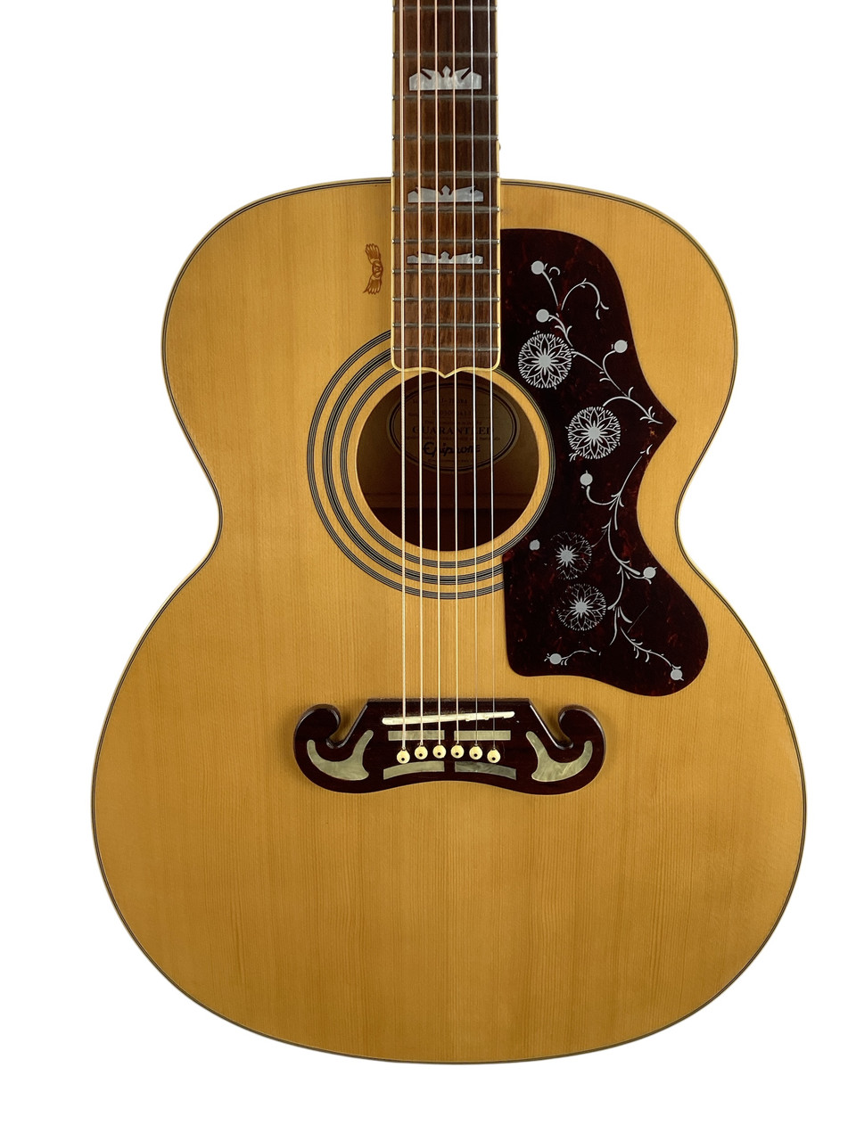 Used Epiphone EJ-200NA ACOUSTIC GUITAR Solid Top Acoustic Guitar Wood