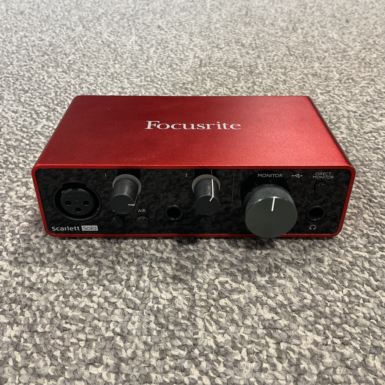 Used FOCUSRITE SCARLETT SOLO 1ST GEN Computer Interface