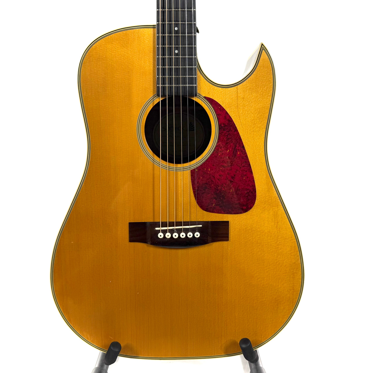Used Samick AMC-1C Solid Top Acoustic Guitar Natural