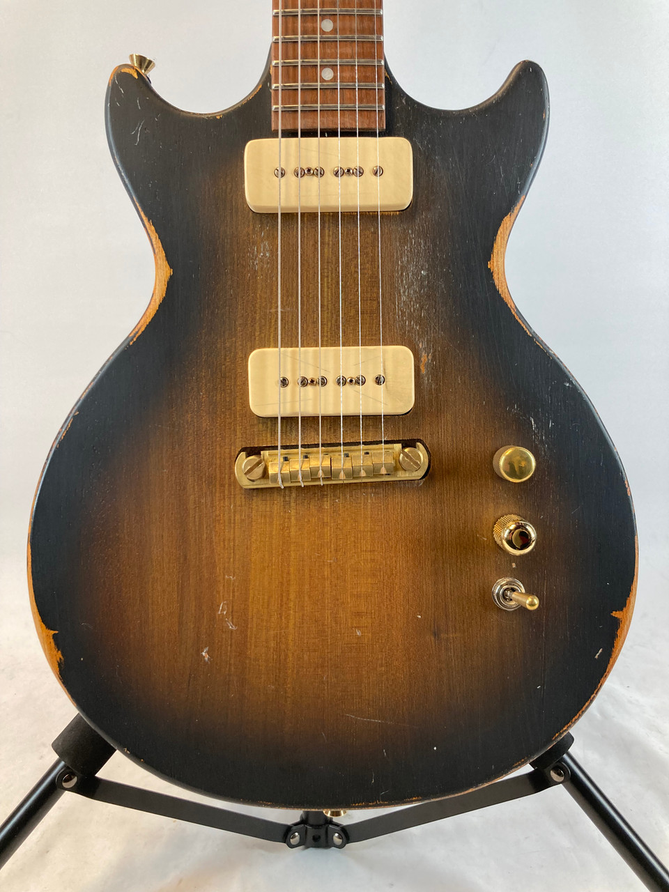 slick tobacco Used Slick SL60 Electric Guitar Tobacco Sunburst 41127-S000061050