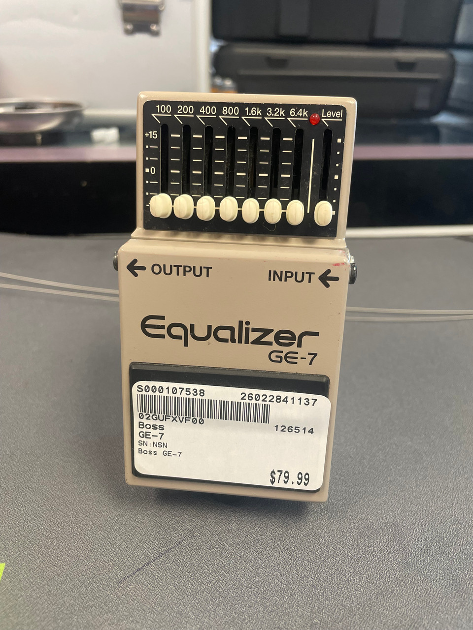 Used Boss GE-7 EQ Pedal