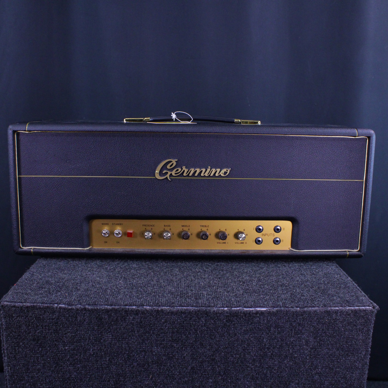 Used GERMINO HEADROOM 100 TUBE 100 Tube Guitar Amplifier Head