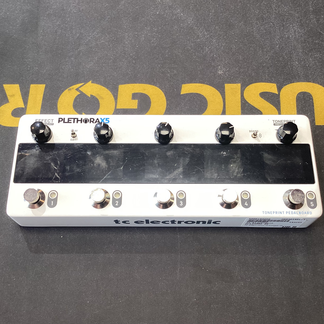 Used TC Electronic PLETHORA X5 Floorboard Amp Modeling + FX