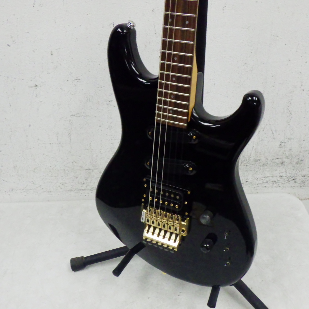Used Ibanez PRO LINE PL650 Vintage Super S Electric Guitar Black 6