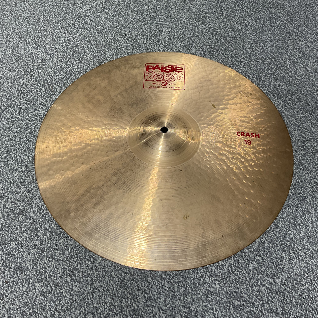 Used PAISTE 2002 19 CRASH