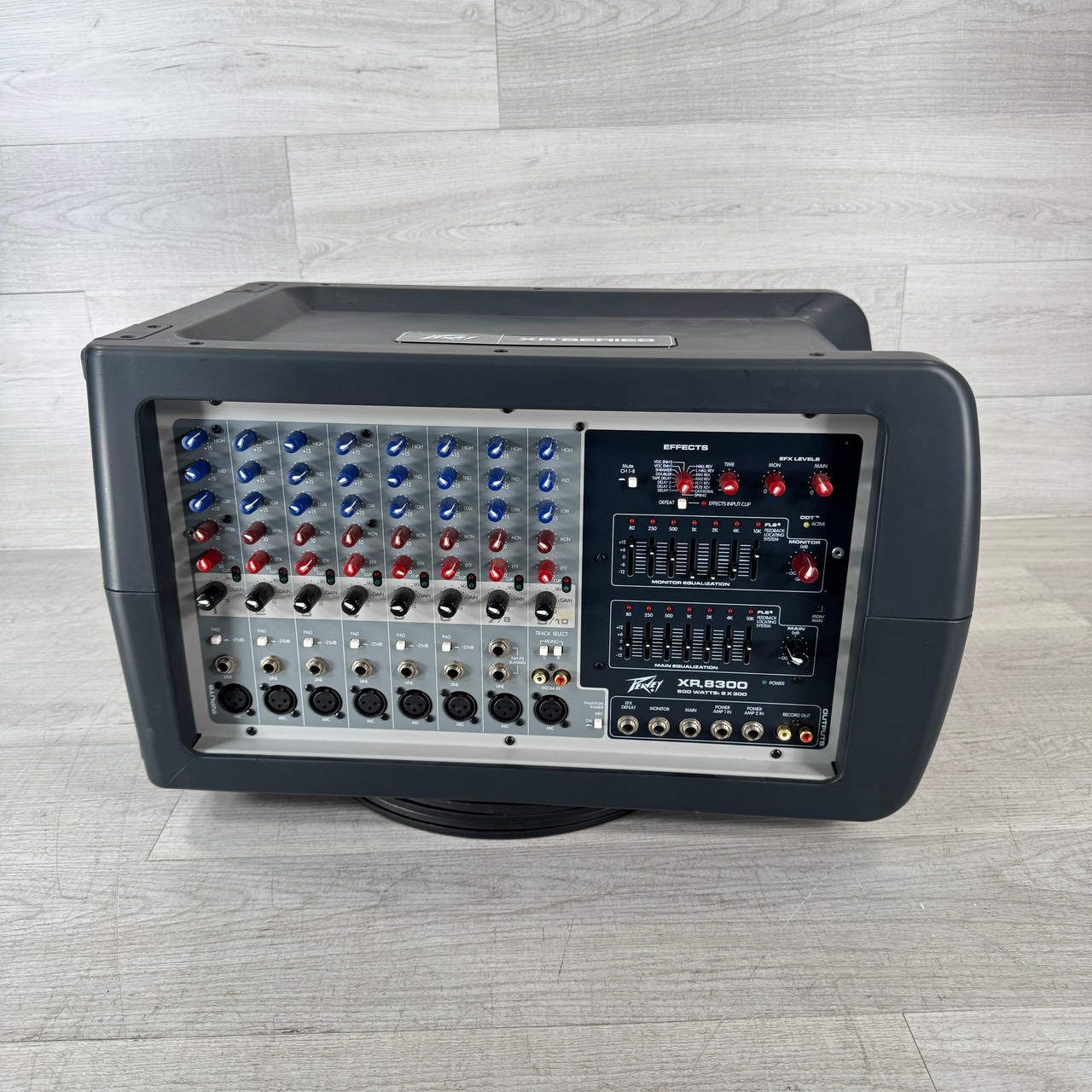 Used Peavey XR 8300 - 600-watt 10-channel Powered Mixer
