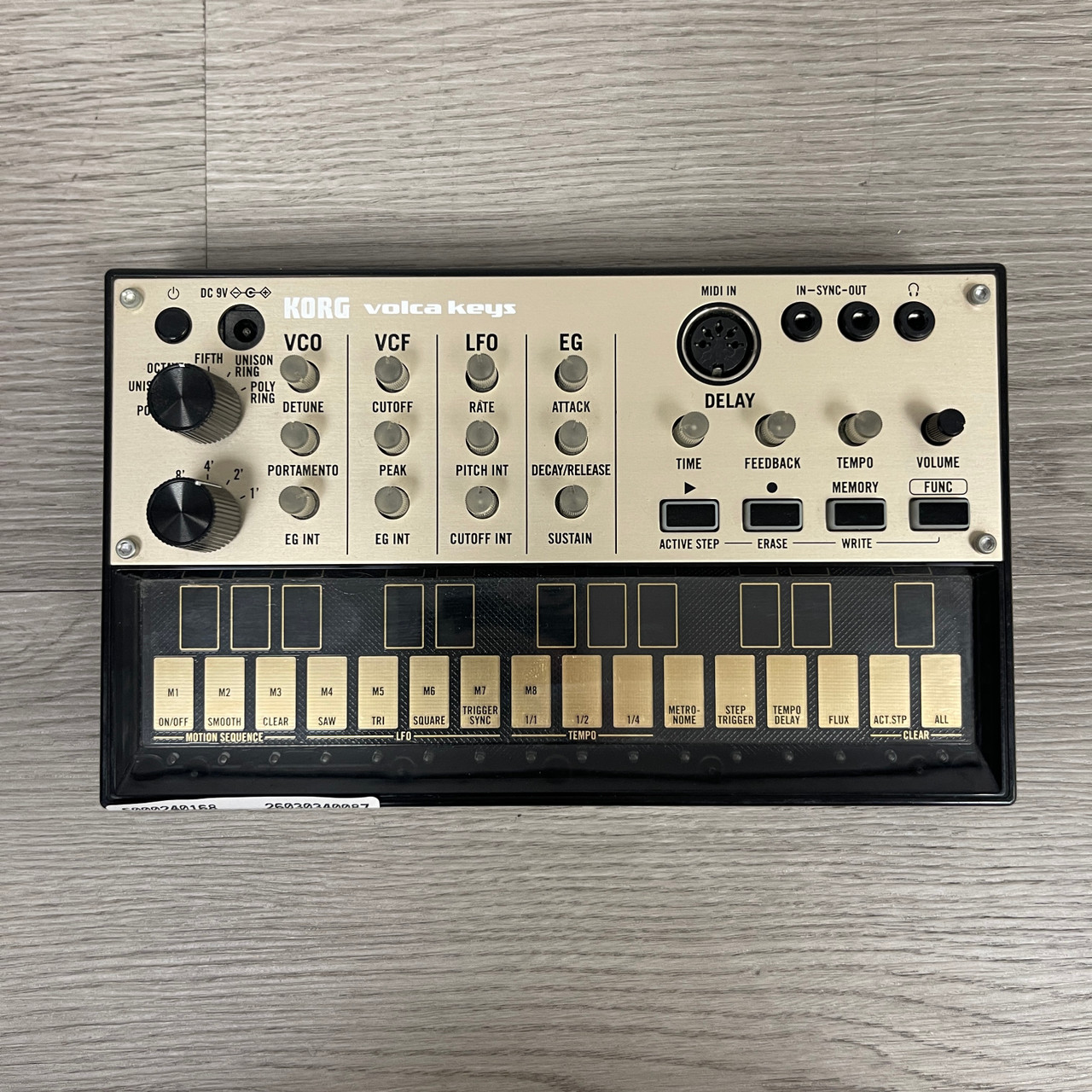 Used Korg VOLCA KEYS NO AC Compact Synthesizer Compact