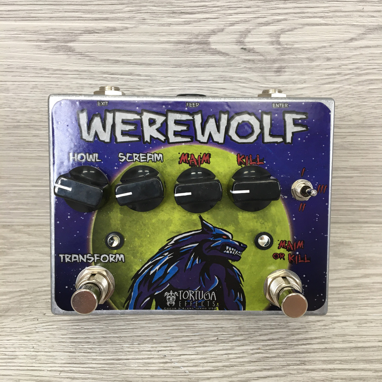 Used TORTUGA WEREWOLF Distortion Pedal