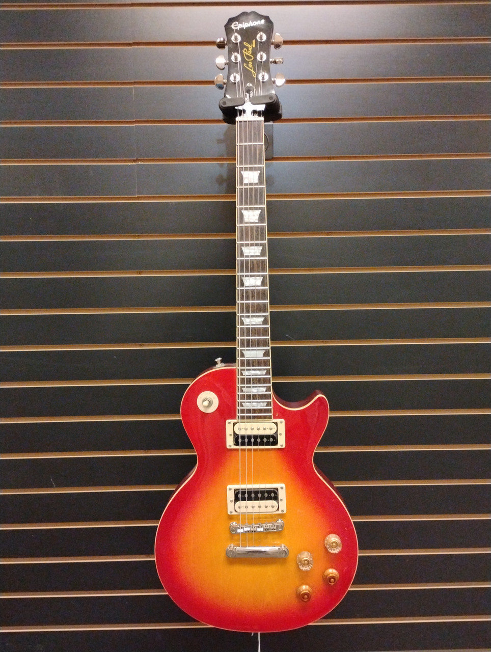 Used Epiphone LES PAUL TRADITIONAL PRO Electric Guitar Cherry