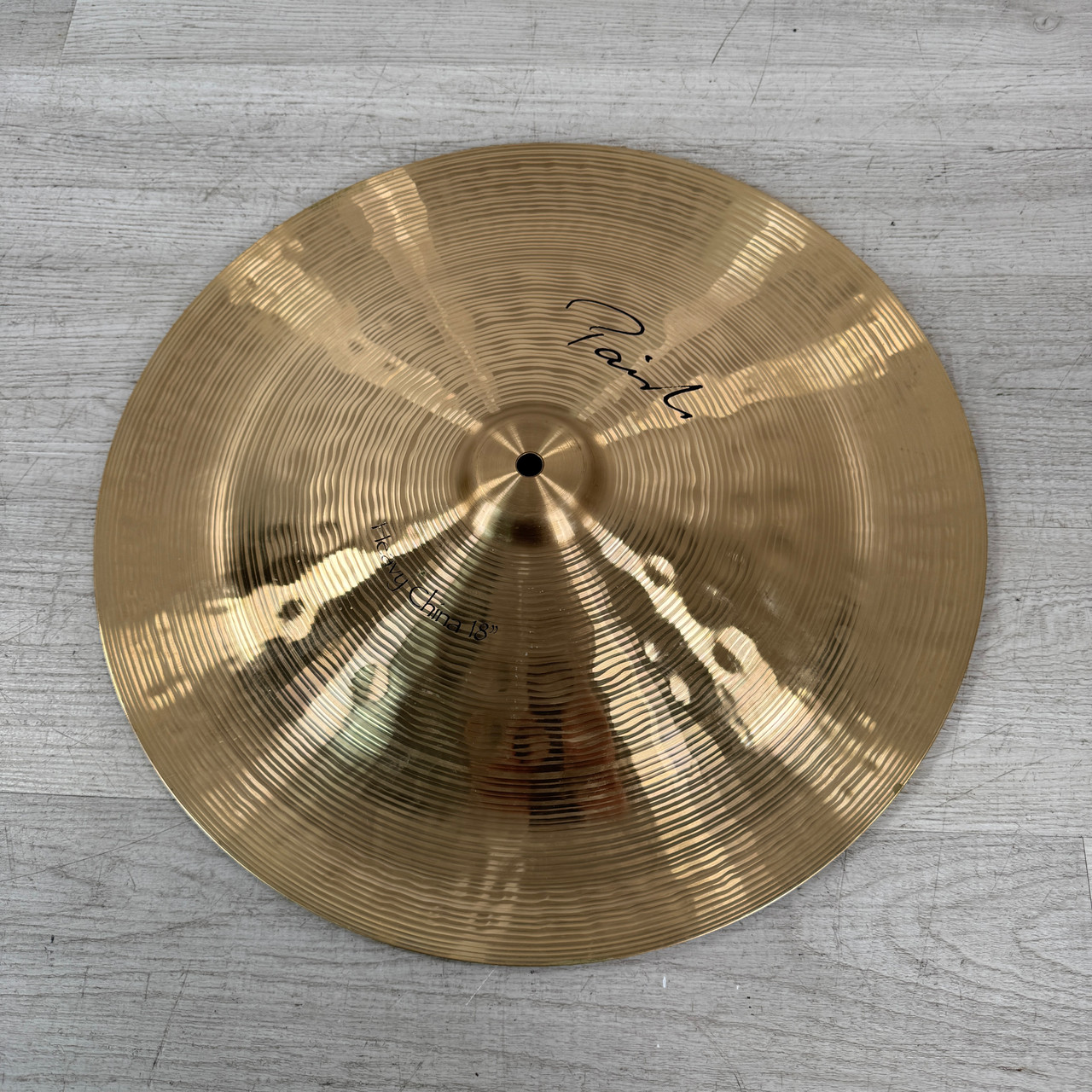Used Paiste Signature Series Heavy China Cymbal - 18-inch