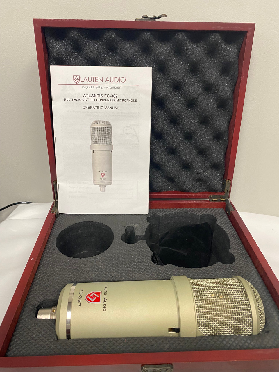 Used Lauten Audio ATLANTIS FC-387 Condenser Microphone