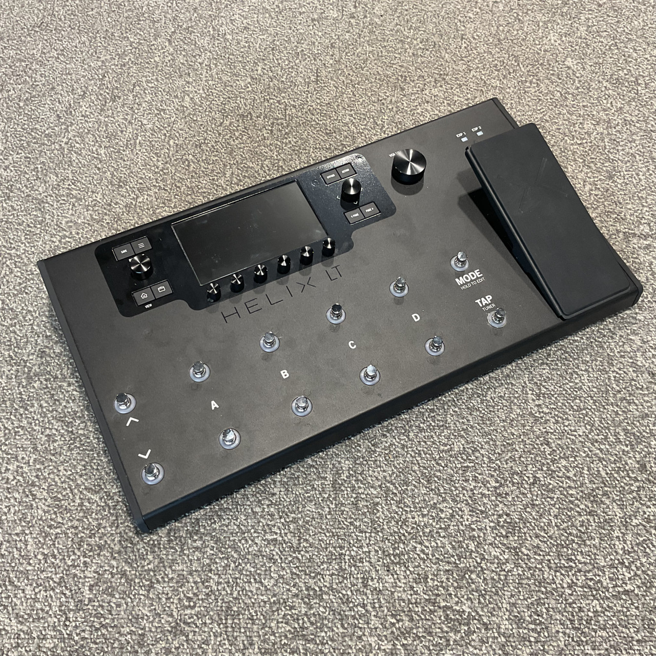 Used LINE 6 HELIX LT Floorboard Modeling