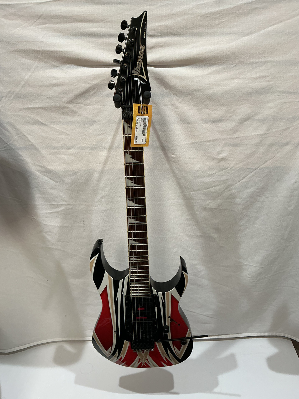 Used Ibanez RG370DXGP2 Double Cut Electric Guitar Custom Graphics
