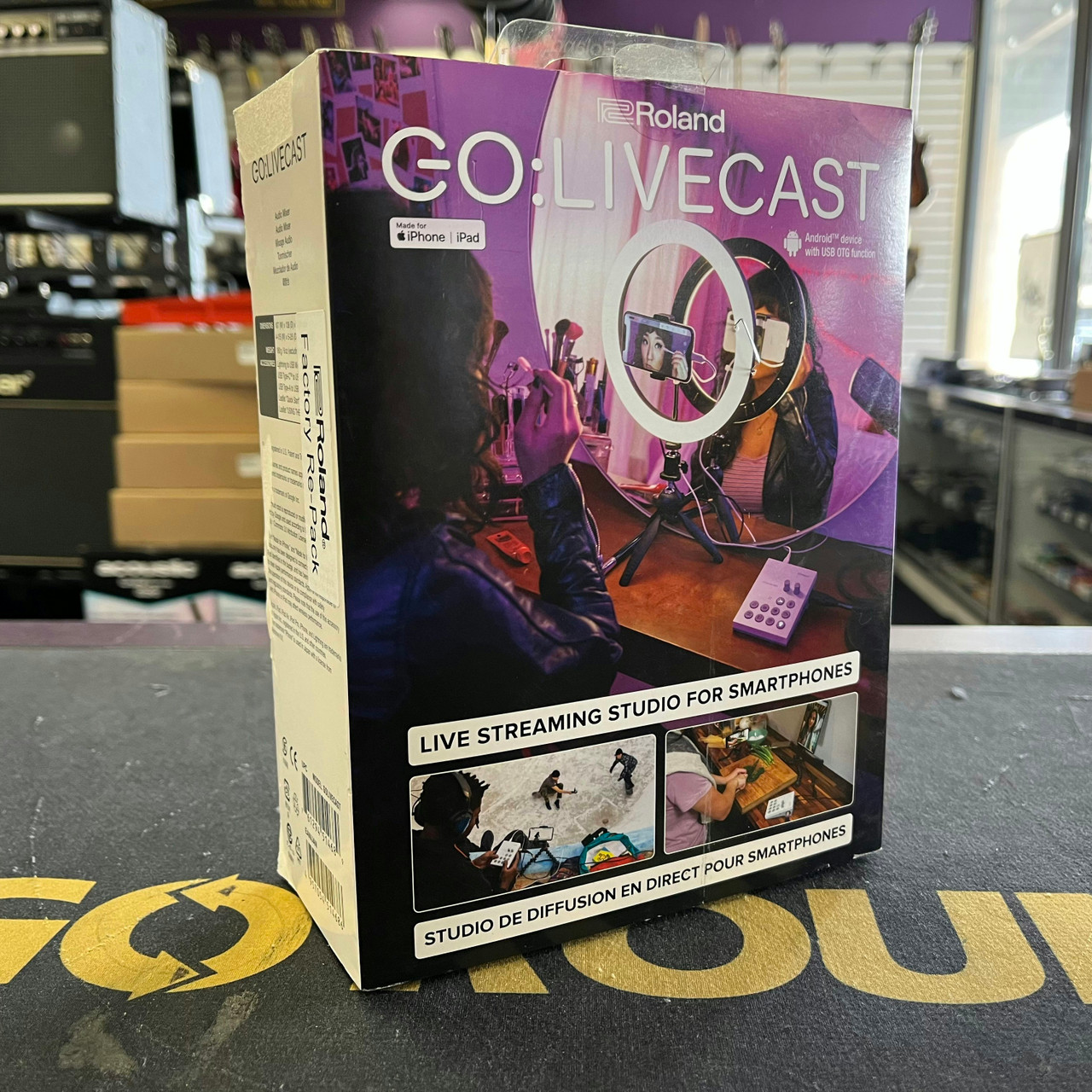 GO live cast ライブツール｜オーディオ機器