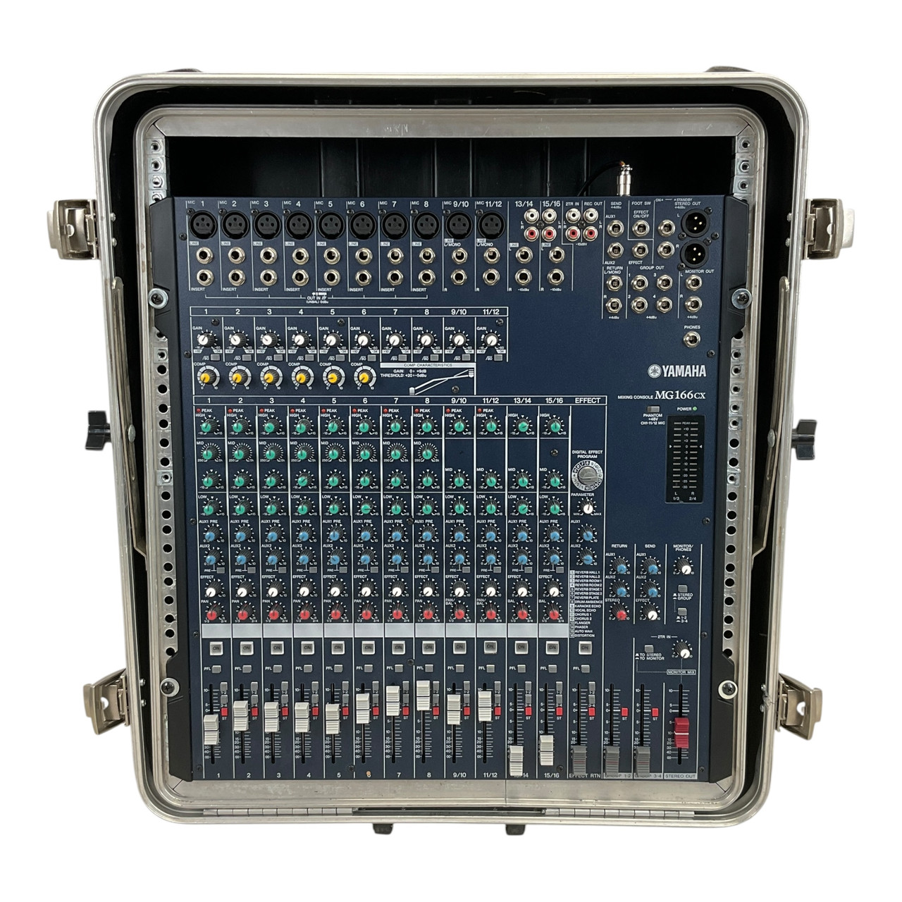 Used Yamaha MG166CX W/ Case Mixing Console