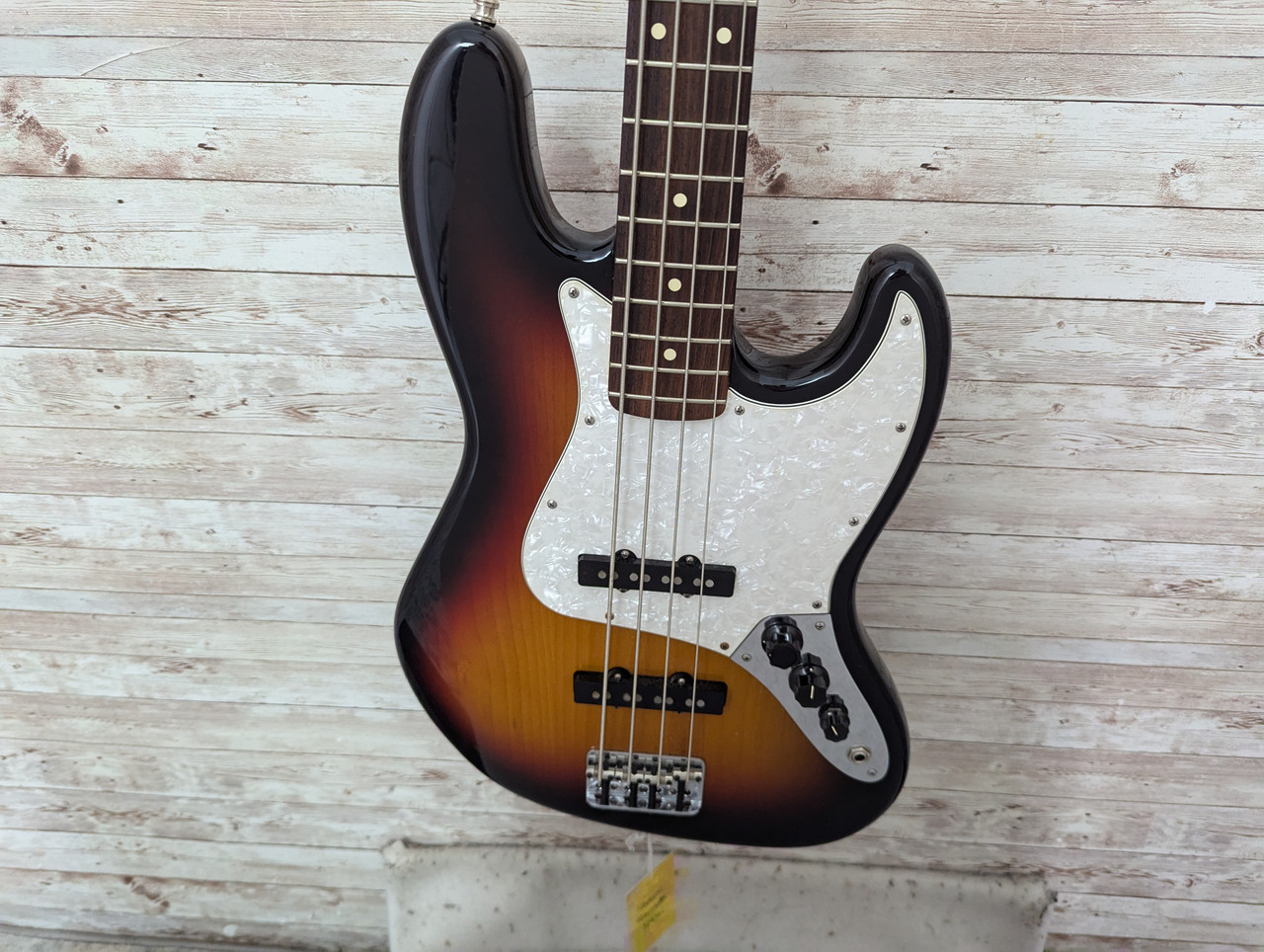 Used Fender 60TH ANNIVERSARY JAZZ BASS J Type Bass Guitar Sunburst 