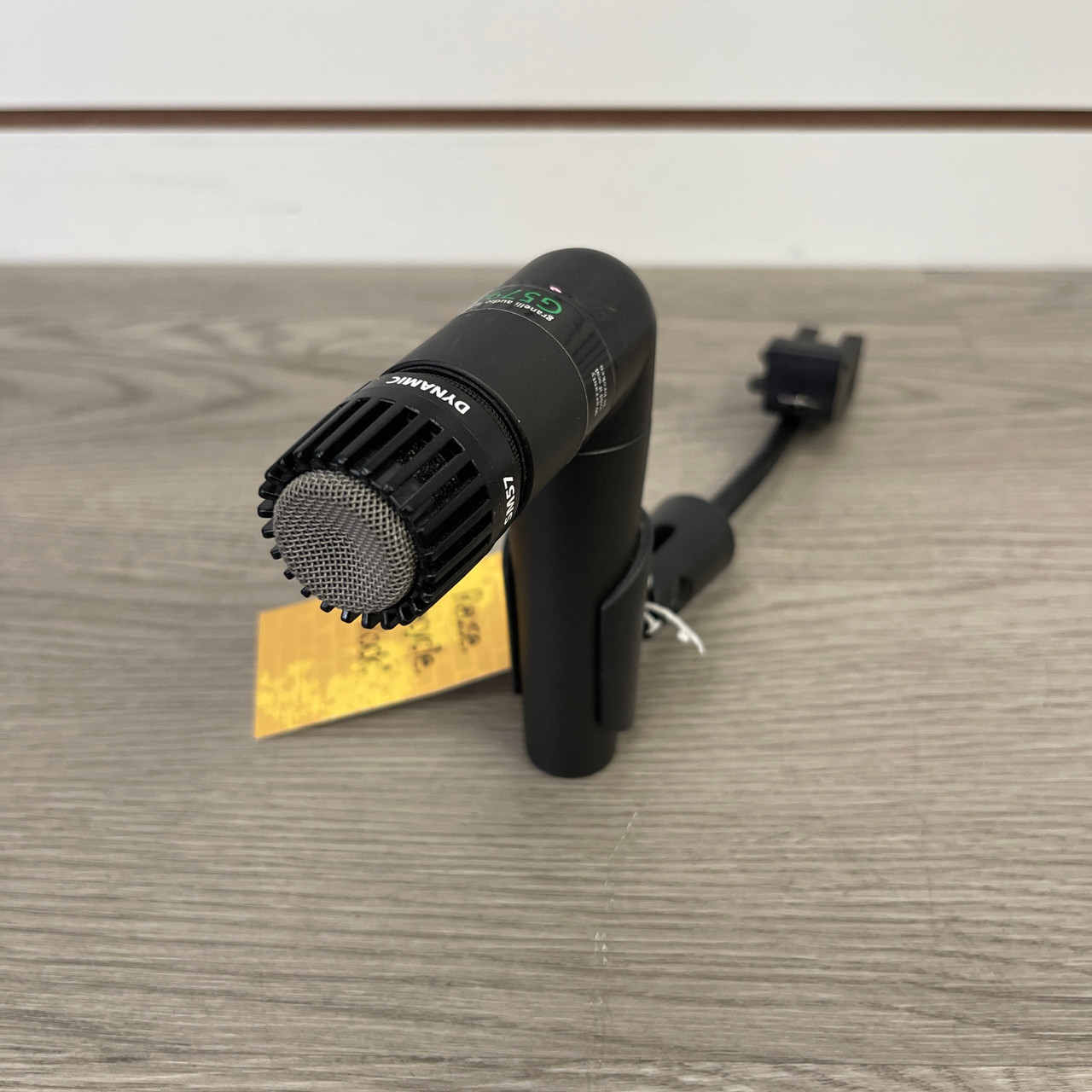 Used Shure SM57 G5790 MODIFIED RIGHT ANGLE Dynamic Microphone