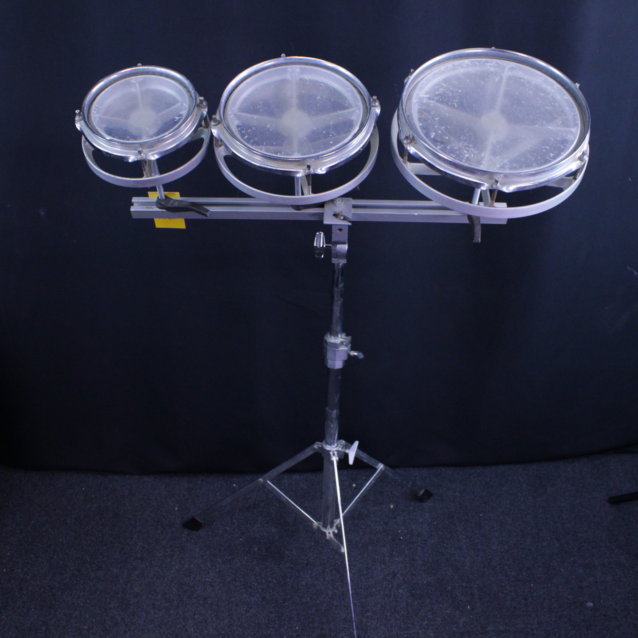 Used Remo ROTOTOMS 6/8/10 W/STAND Crash Cymbal Other