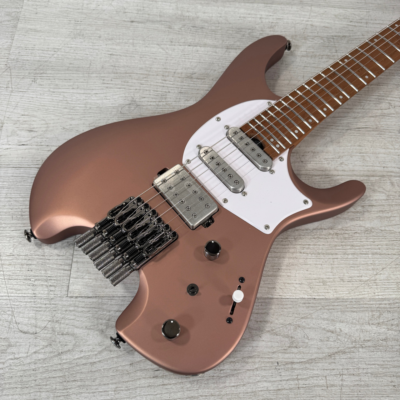 Used Ibanez Q54 Electric Guitar - Copper Metallic Matte - Case
