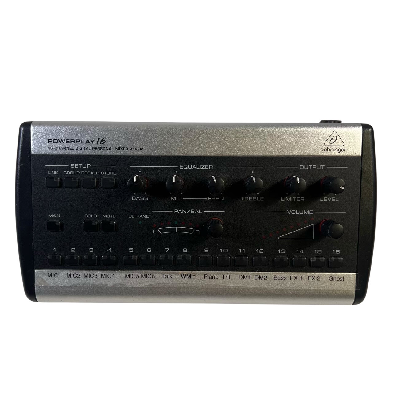 【中古】BEHRINGER パーソナルミキサー POWERPLAY P16-M Behringer Powerplay P16-M P16M P-16 16-Channel Digital Personal