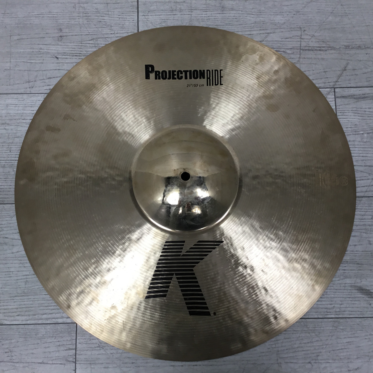 Used Zildjian K PROJECTION RIDE 21 INCH Crash Cymbal Other