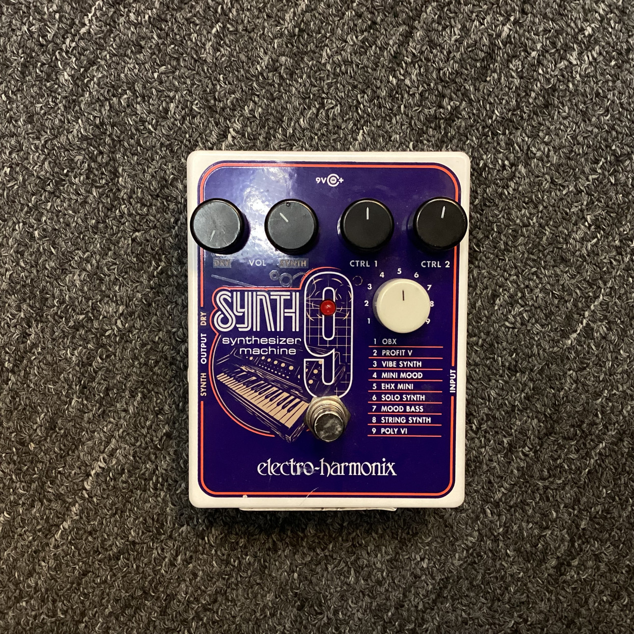 Used Electro Harmonix (E/H) SYNTH 9 Synthesizer Pedal