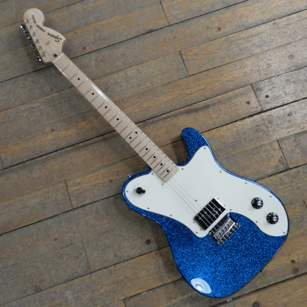 Used Squier PARANORMAL ESQUIRE DELUXE T Type Electric Guitar Blue