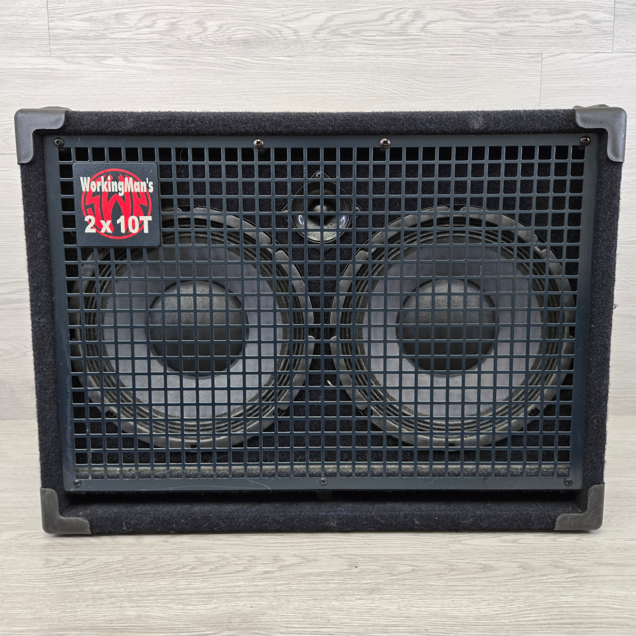 Used SWR WORKINGMAN 2X10T BASS CAB 2 x 10 Bass Guitar Cabinet 2 x 10