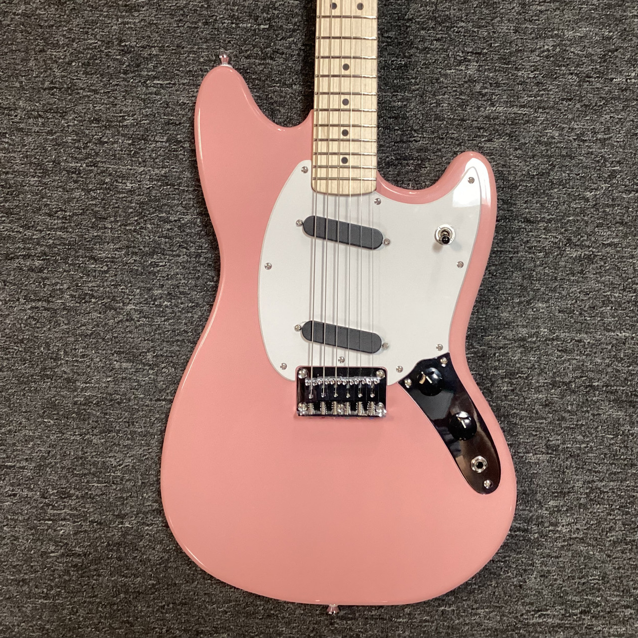 Used Squier SONIC MUSTANG Offset Double Cutaway Electric Guitar