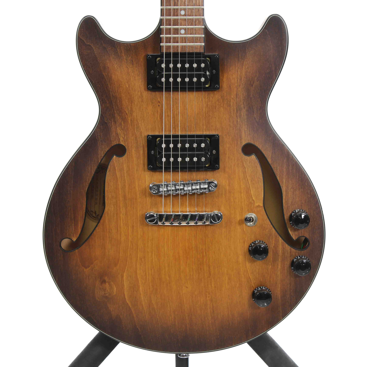 Used Ibanez AM73B-TF Semi-Hollow Electric Guitar Sunburst 6-String