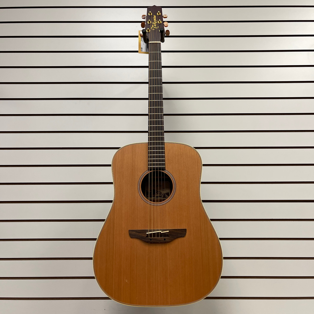 Used Takamine AN10 Solid Top Acoustic Guitar Natural