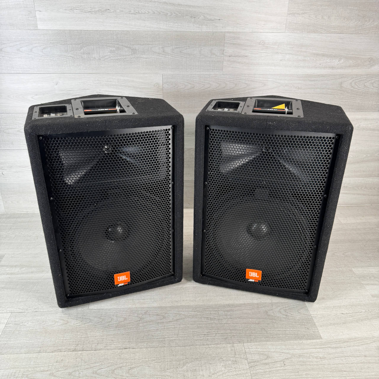 Used JBL JRX112M - 12-inch Passive Speaker Cabinet - Pair - Local