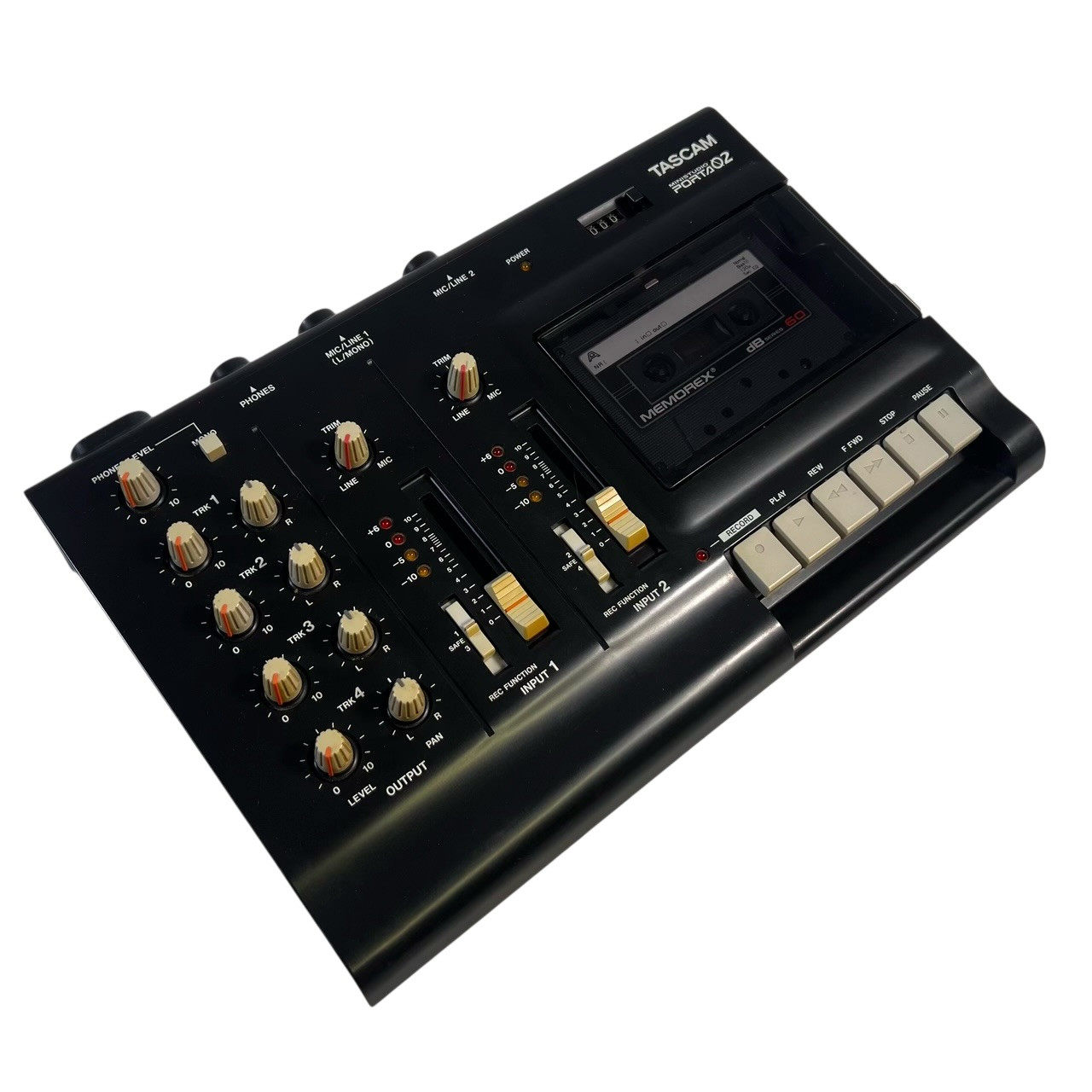 TASCAM PORTA02 タスカム　マルチトラックレコーダー Used Tascam PORTA 02 MINISTUDIO Compact Recording Device