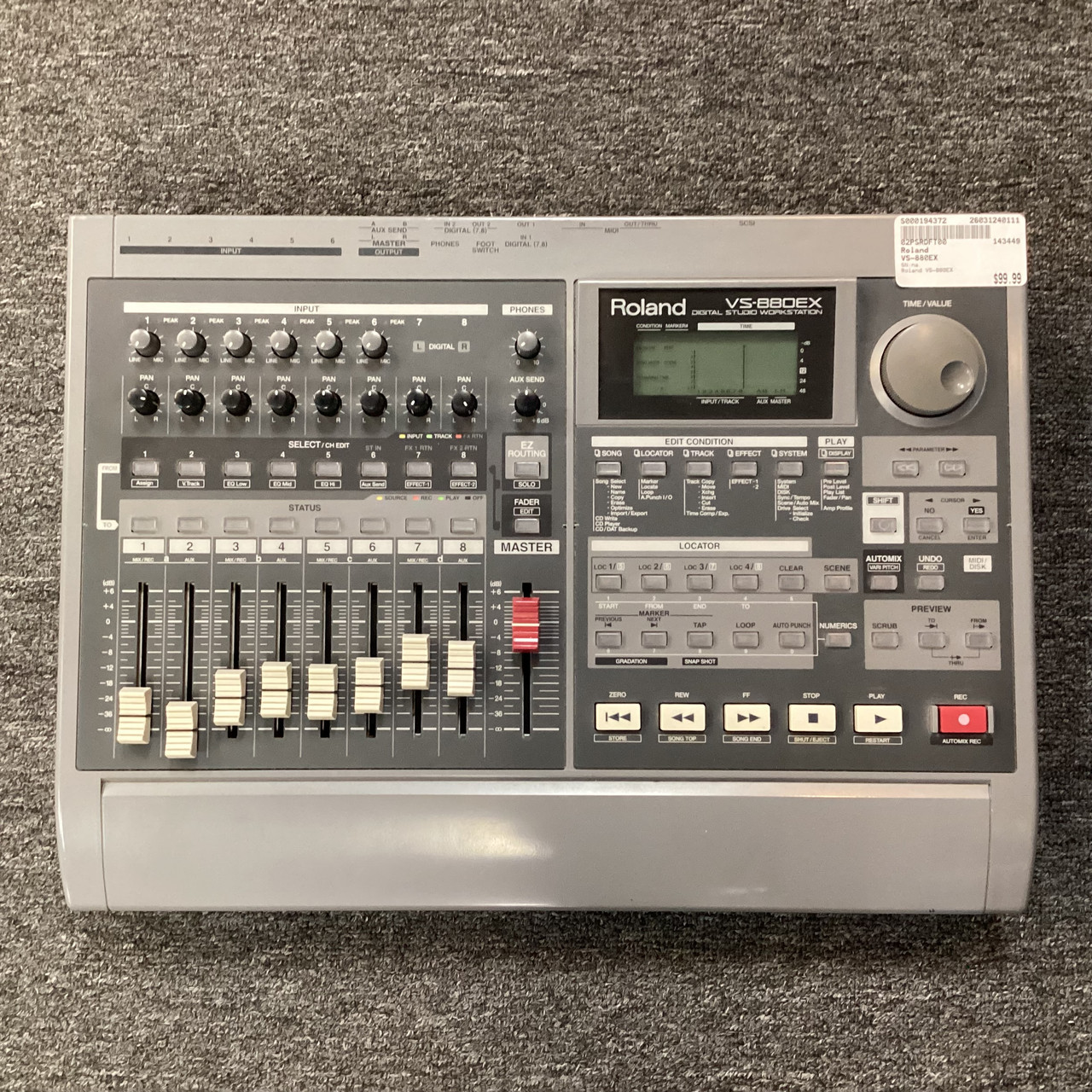 Used Roland VS-880EX Recording Device