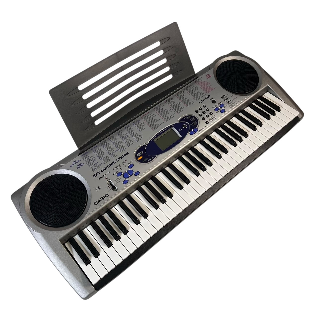 CASIO LK-7 電子オルガン 61鍵盤 Used Casio LK-43 61 KEY KEYBOARD 61-Key Keyboard 61-Key