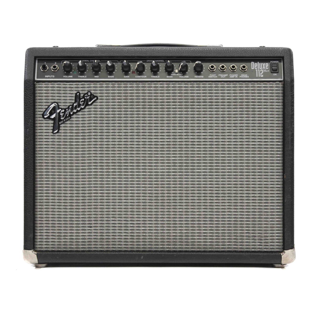Used Fender DELUXE 112 PLUS 1 x 12 Solid State Amplifier 1 x 12