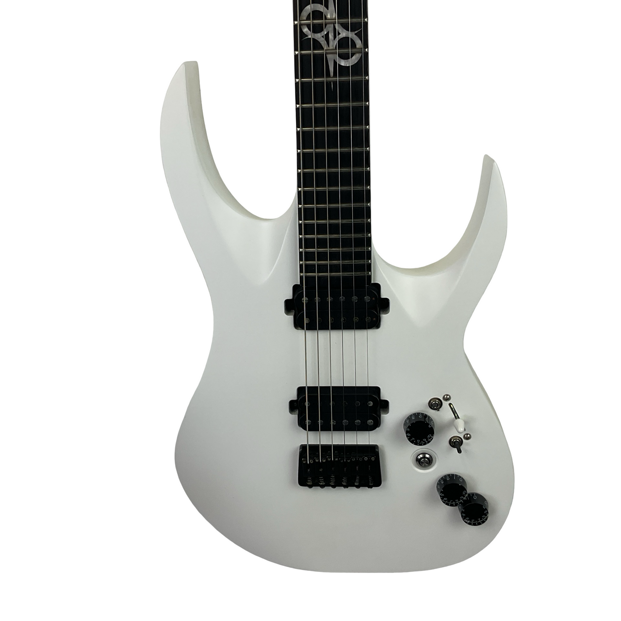 Used Solar A1.6RHW MODDED Modern Metal Electric Guitar White 6-String