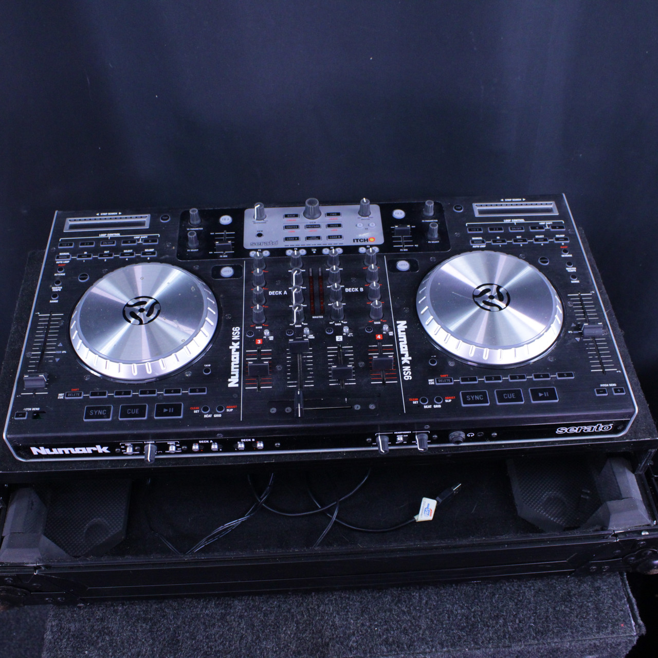 Used Numark NS6 W/CASE/PWR DJ Mixer